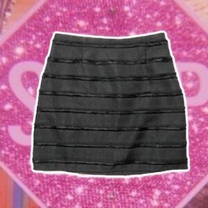 Black Mini Skirt